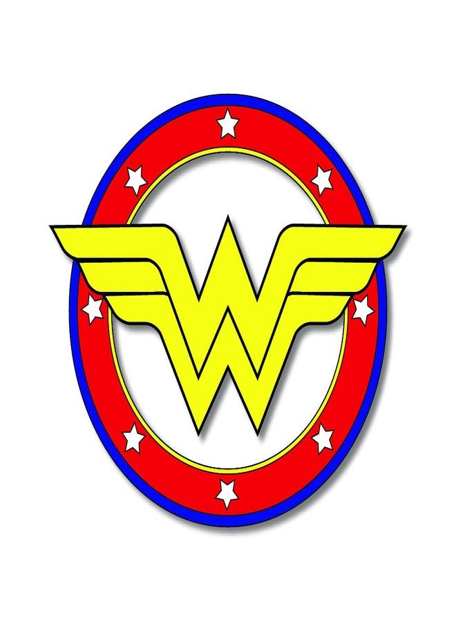 Bhai Please Wonder Woman Wooden Fridge Magnet (Pack of 1) | Cartoon Characters, Movie, TV, Comics, Anime | Fridge Decorations | Gift for Friends, Colleagues, Gen Y | Birthday, Return Gift - Image 1
